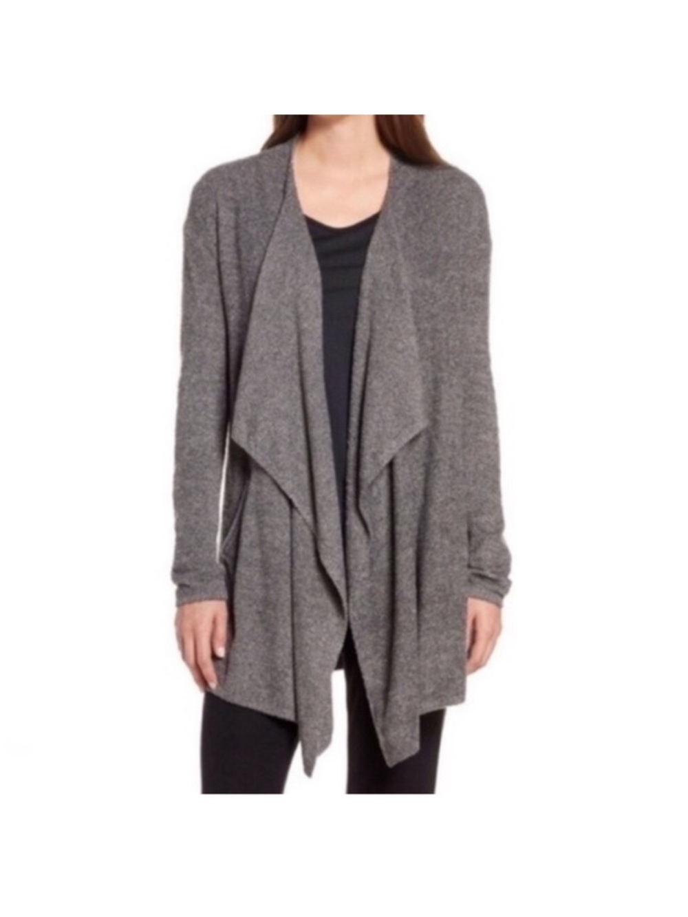 Barefoot Dreams Bamboo Chic Lite Cardigan Wrap S/M EUC